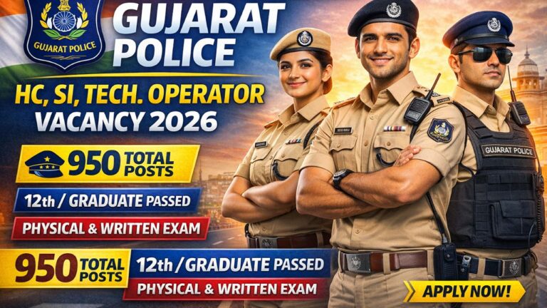 Gujarat Police Recruitment 2026
