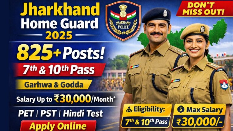 Jharkhand Home Guard Recruitment 2025