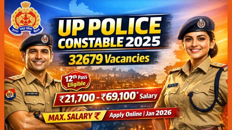 UP Police Constable Bharti 2025