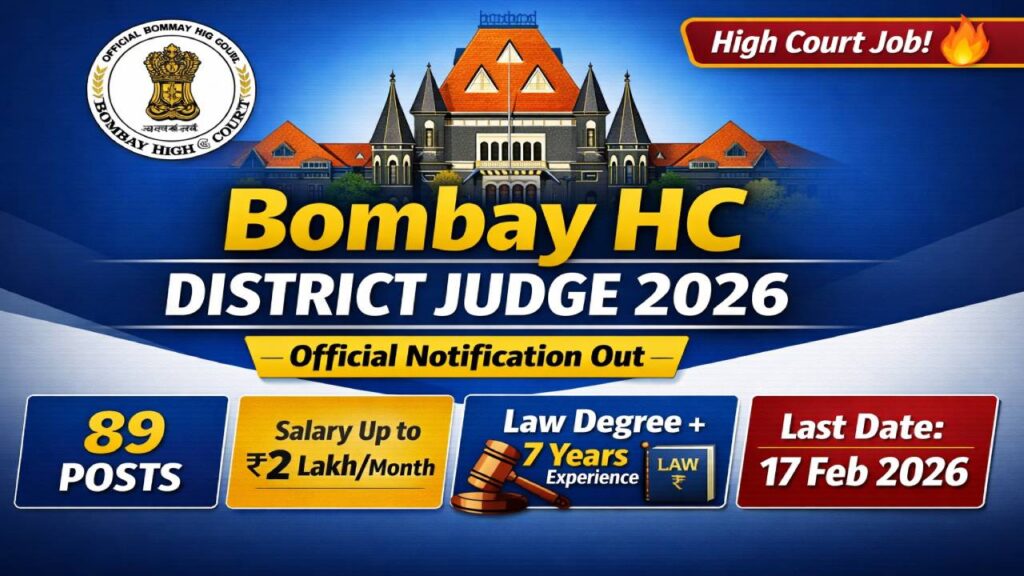Bombay High Court Recruitment 2025