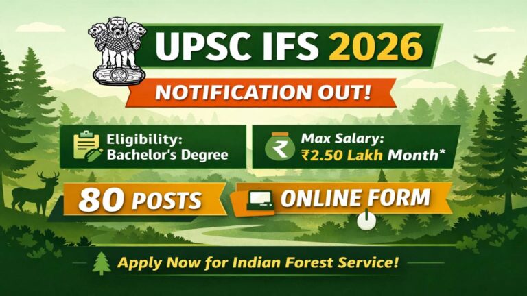 UPSC IFS Exam 2026
