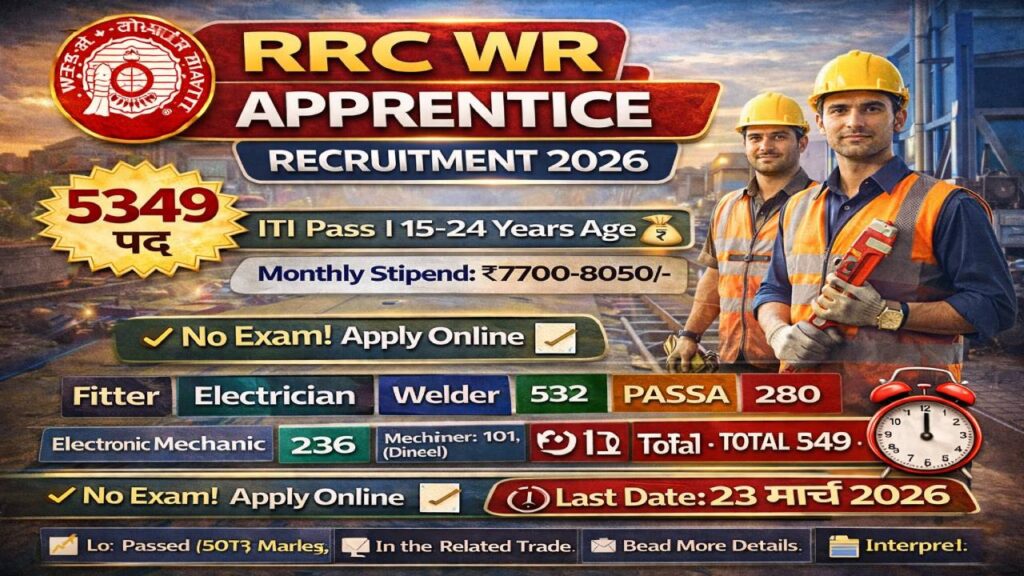 Western Railway Apprentice Recruitment 2025