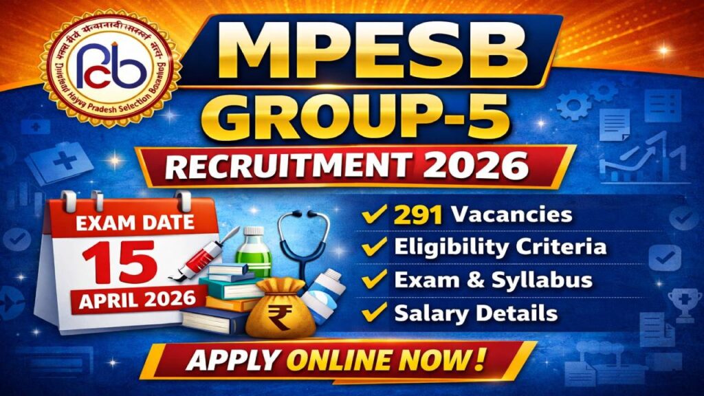 MP ESB Group 5 Paramedical Recruitment 2026