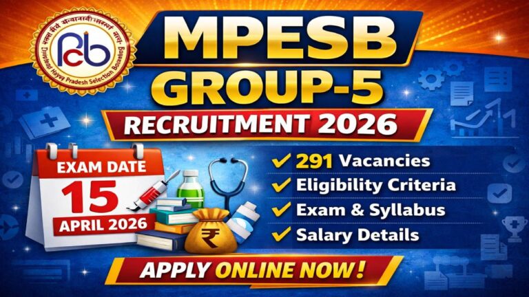 MP ESB Group 5 Paramedical Recruitment 2026