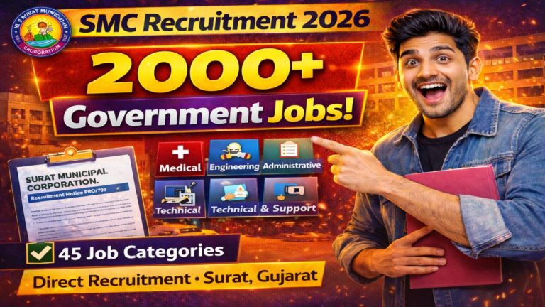 Surat Municipal Corporation Recruitment 2026