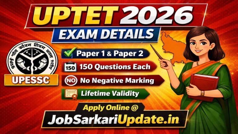 UPTET 2026 Apply Online