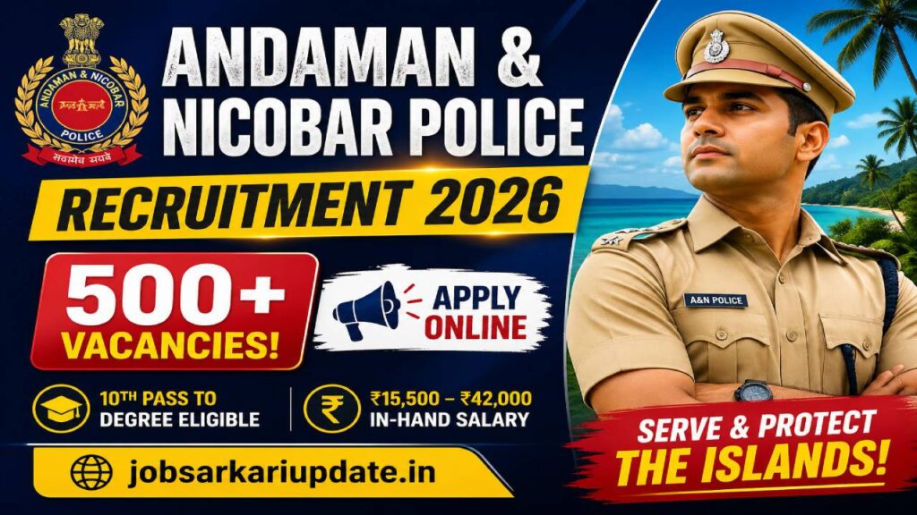 Andaman Nicobar Police Constable in-hand salary 2026