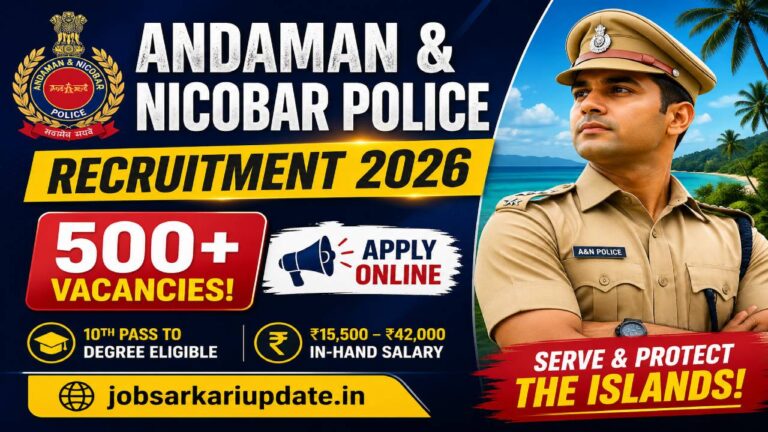 Andaman Nicobar Police Constable in-hand salary 2026
