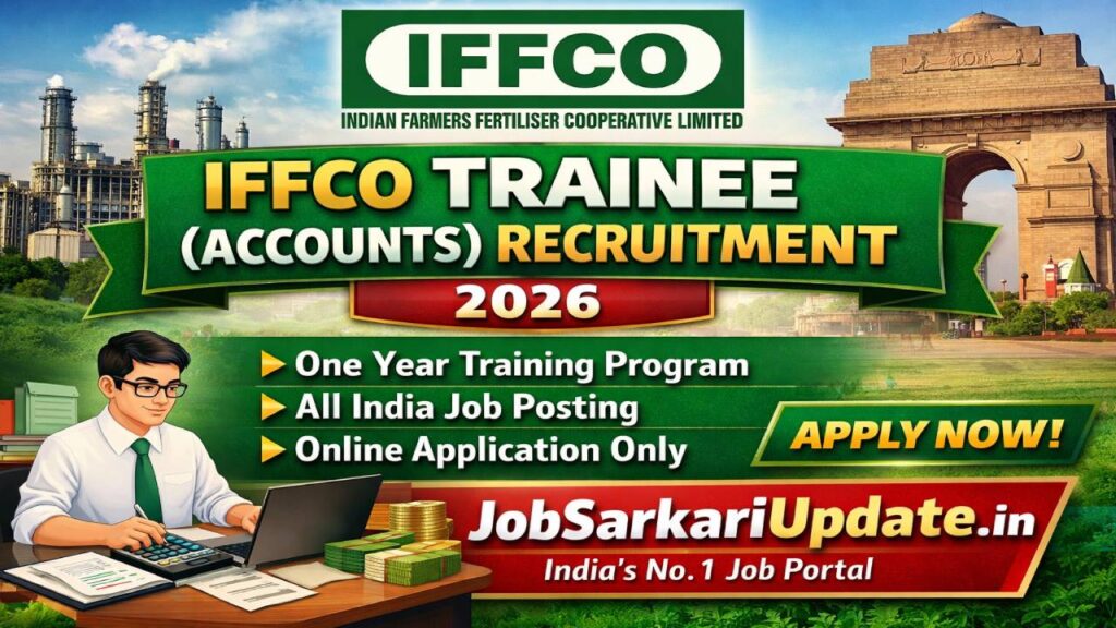 IFFCO Trainee Accounts 2026 apply online