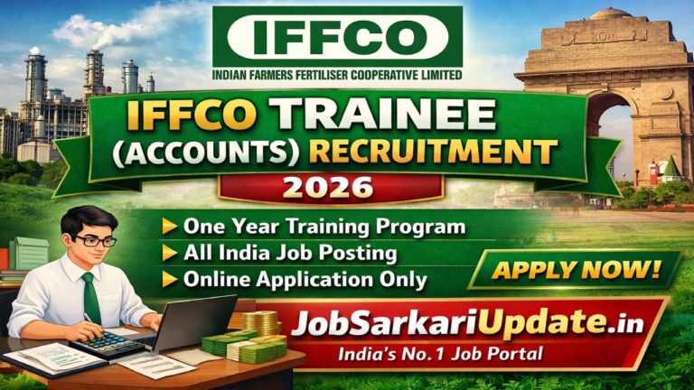 IFFCO Trainee Accounts 2026 apply online