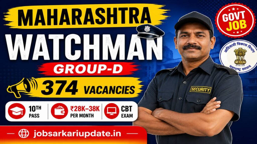 Maharashtra Watchman project-wise vacancy breakdown 2026