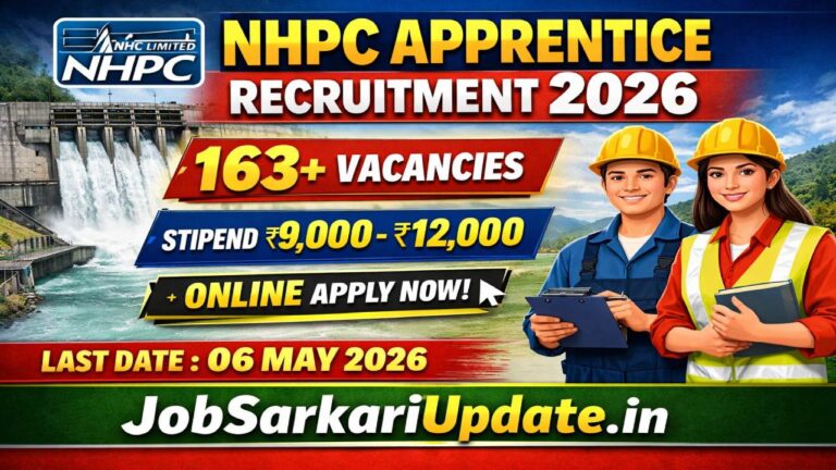 NHPC Apprentice Recruitment 2026
