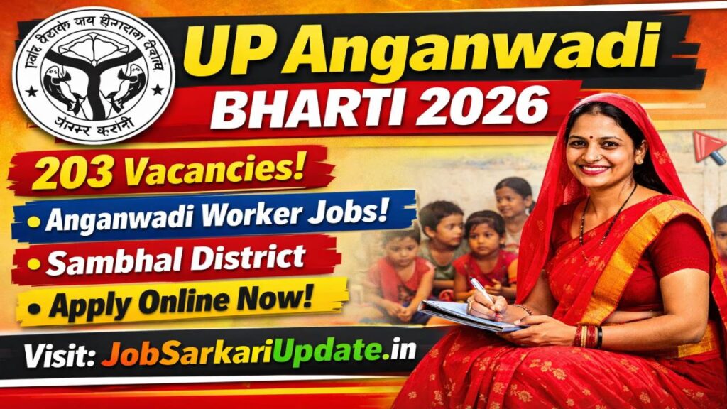 UP Anganwadi Bharti 2026 Apply Online