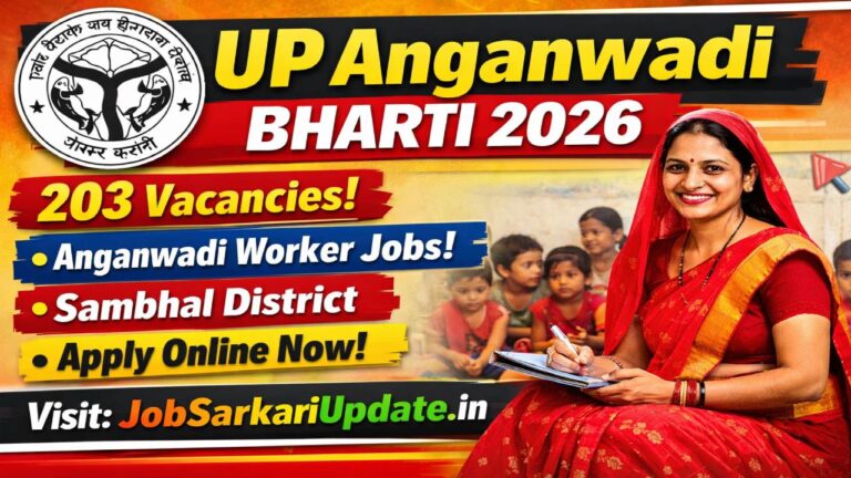 UP Anganwadi Bharti 2026 Apply Online