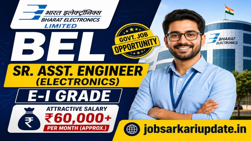 what is in-hand salary for BEL Sr. Asst. Engineer E-I Grade 2026