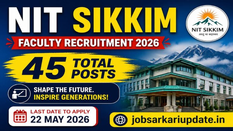 what is in-hand salary for NIT Sikkim Assistant Professor 2026