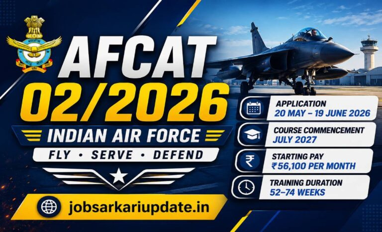 AFCAT 02 2026 Flying Officer salary and vacancies