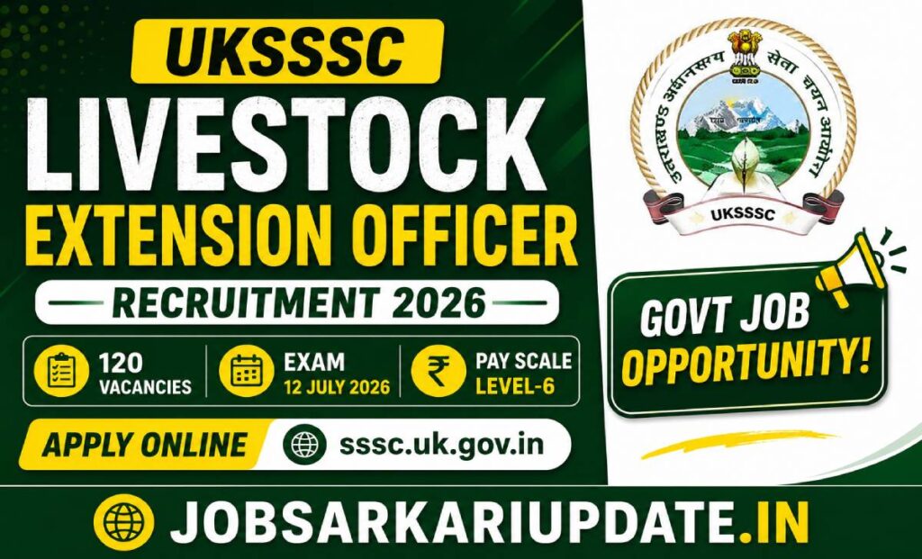 UKSSSC Pashudhan Prasar Adhikari salary in hand 2026