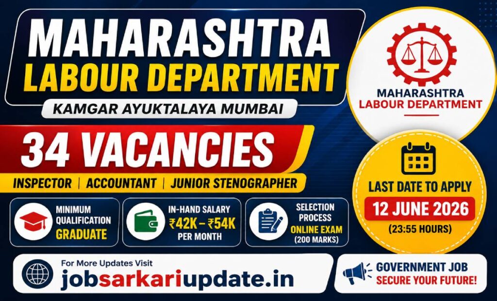 what is in-hand salary for Maharashtra Labour Department Inspector 2026