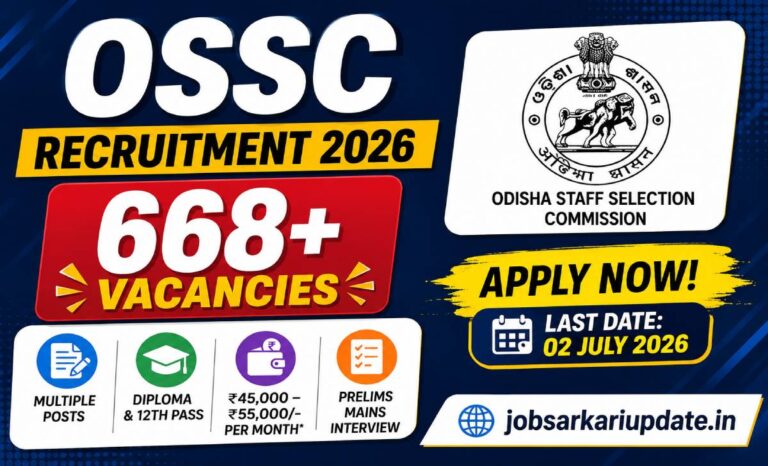 what is in-hand salary for OSSC Junior Engineer Civil 2026