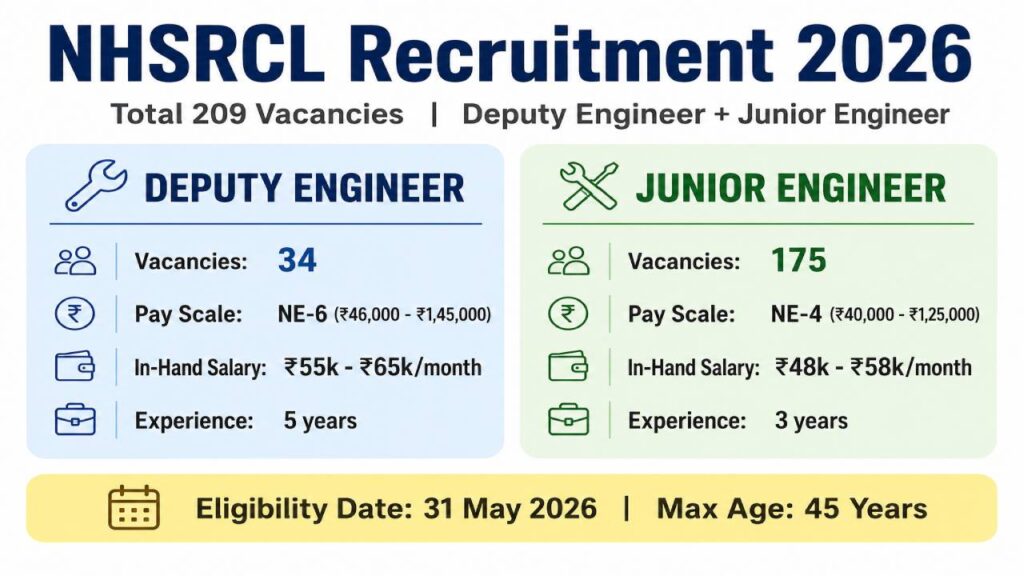 NHSRCL Recruitment 2026