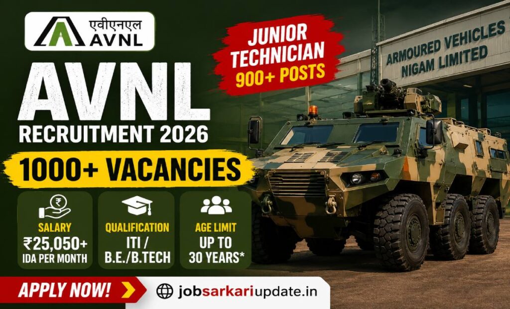 avnl junior technician salary 2026