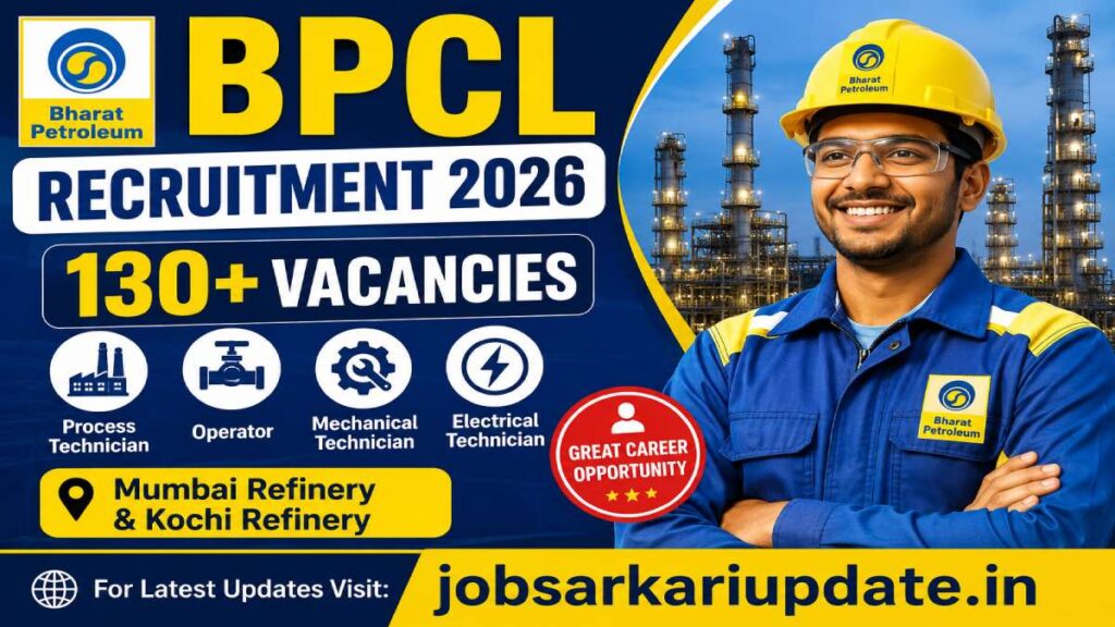 how to apply for BPCL Non-Management Recruitment 2026