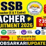 how to apply for CGSSB Assistant Teacher Recruitment 2026 online