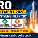 how to apply for ISRO Scientist 2026 through GATE