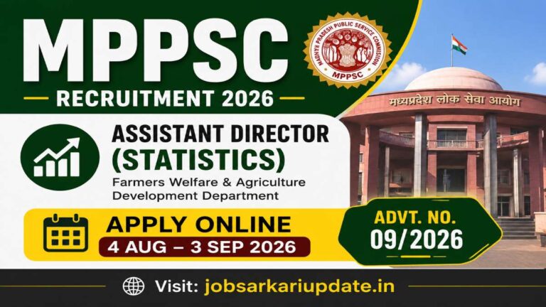 how to apply for MPPSC Assistant Director 2026