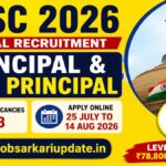 how to apply for UPSC Principal Vice Principal Recruitment 2026