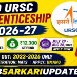 how to apply for URSC Apprentice 2026 through NATS and UMANG
