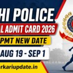 how to download Delhi Police physical admit card 2026