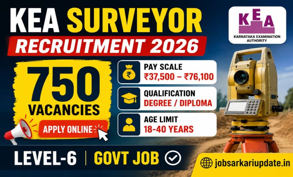 karnataka surveyor recruitment 2026 salary