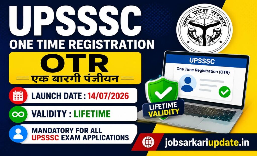 upsssc otr registration 2026