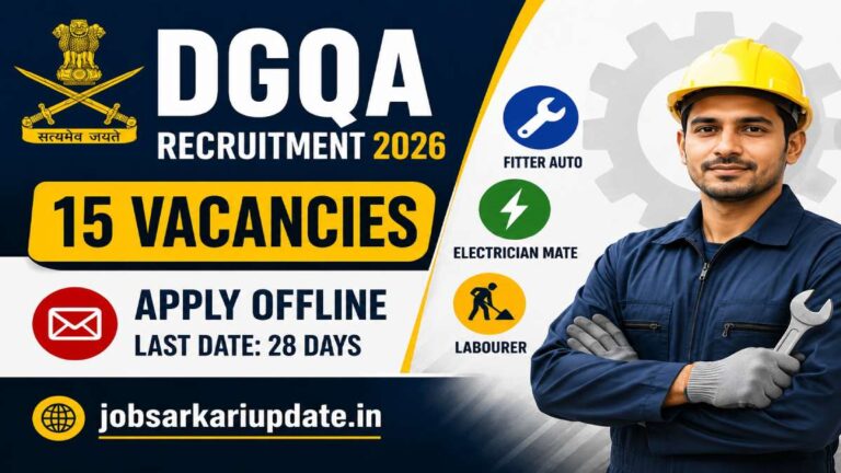 how to apply for DGQA Technician 2026
