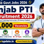 how to apply for Punjab PTI Recruitment 2026