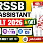 how to check RSSB Lab Assistant Result 2026